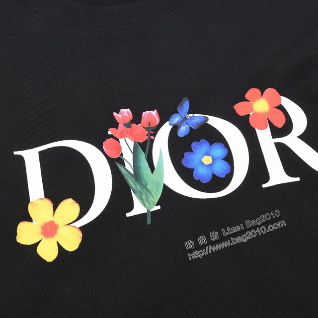 Dior專櫃迪奧2023SS新款印花T恤 男女同款 tzy2936